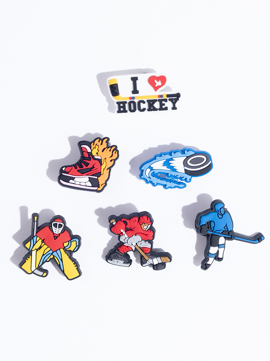 Hockey Fan Shoe Charm