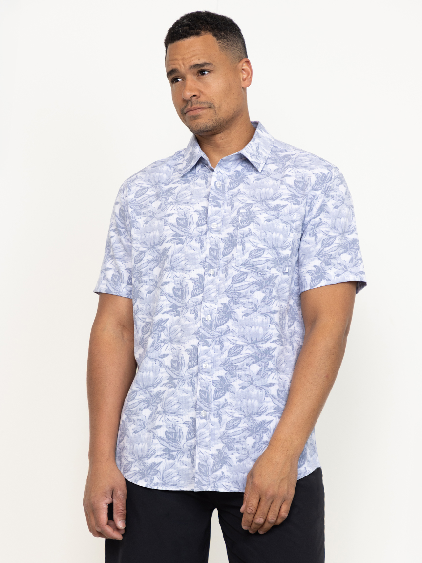 Men's Floral Hybrid Shirt