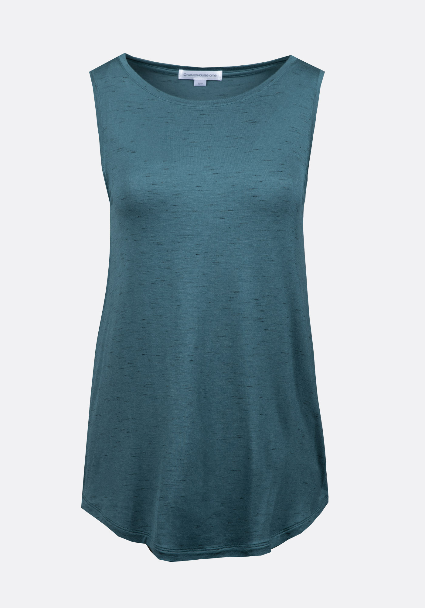 Women's High Neck Space Dye Tank