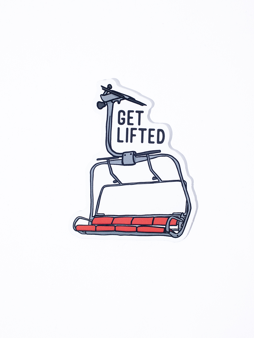 Get Lifted Sticker