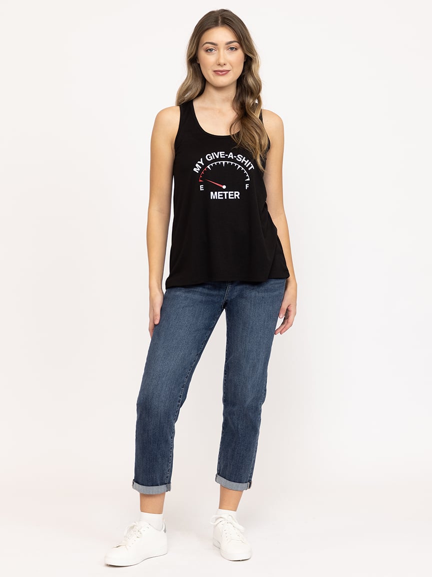 Women's Give-A-Shit Meter Tank
