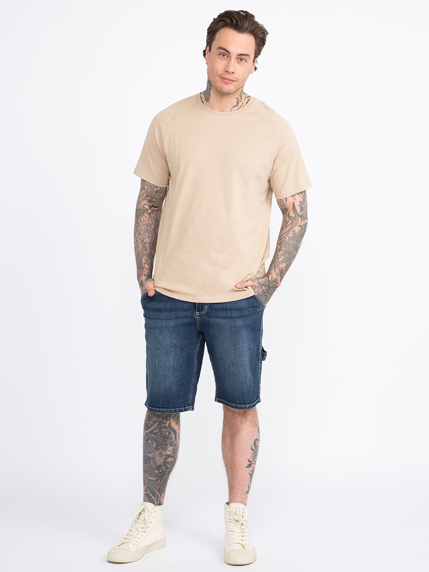 Men's Oversized Raglan Tee Warehouse One