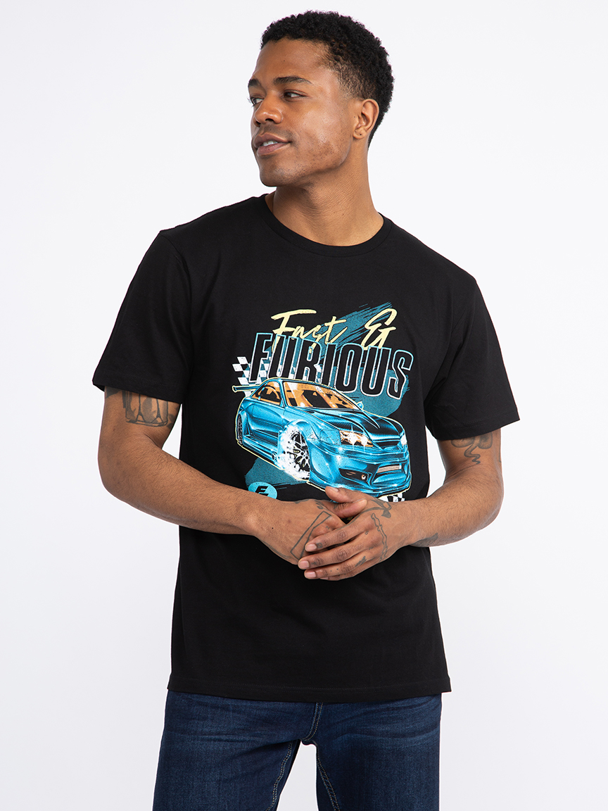 T-shirt Men - Fast and Furious - White - Local Fanatic