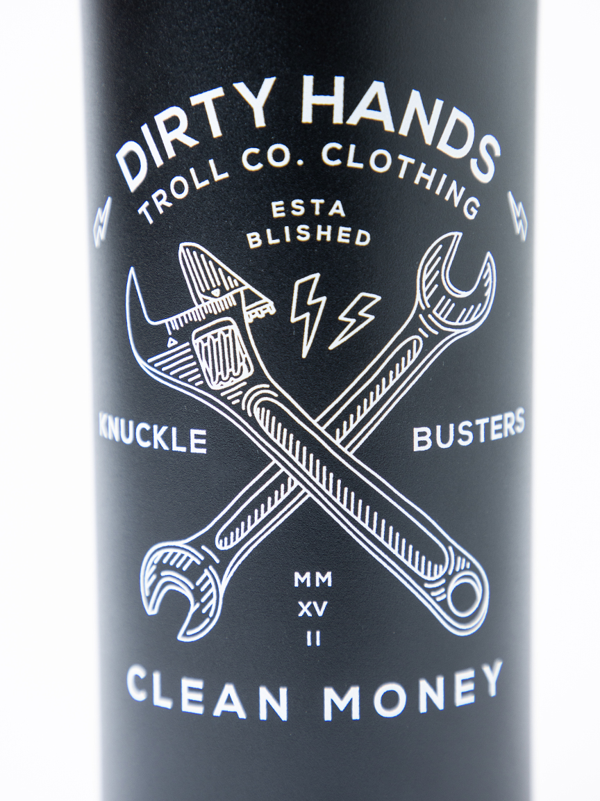 Metal Bottle Drifter Rocker Lid