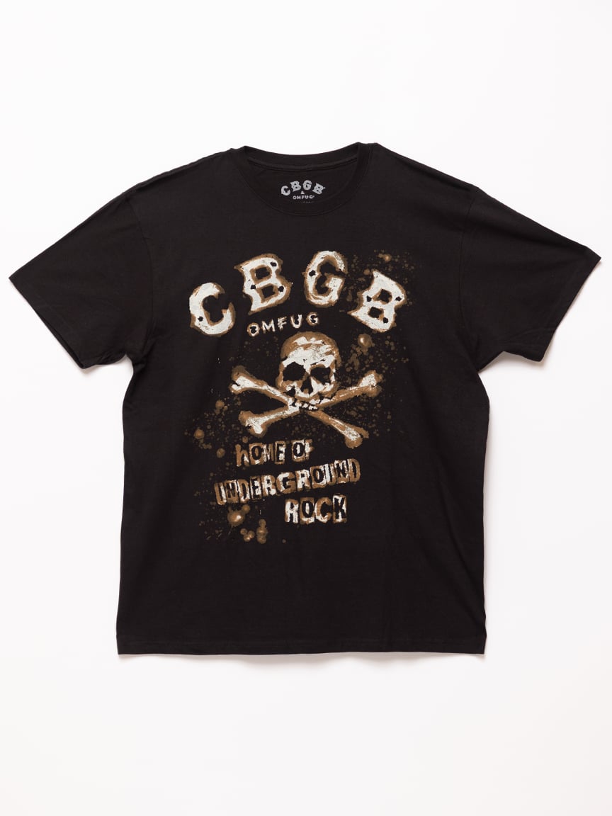 Men's CBGB Punk Skull Tee