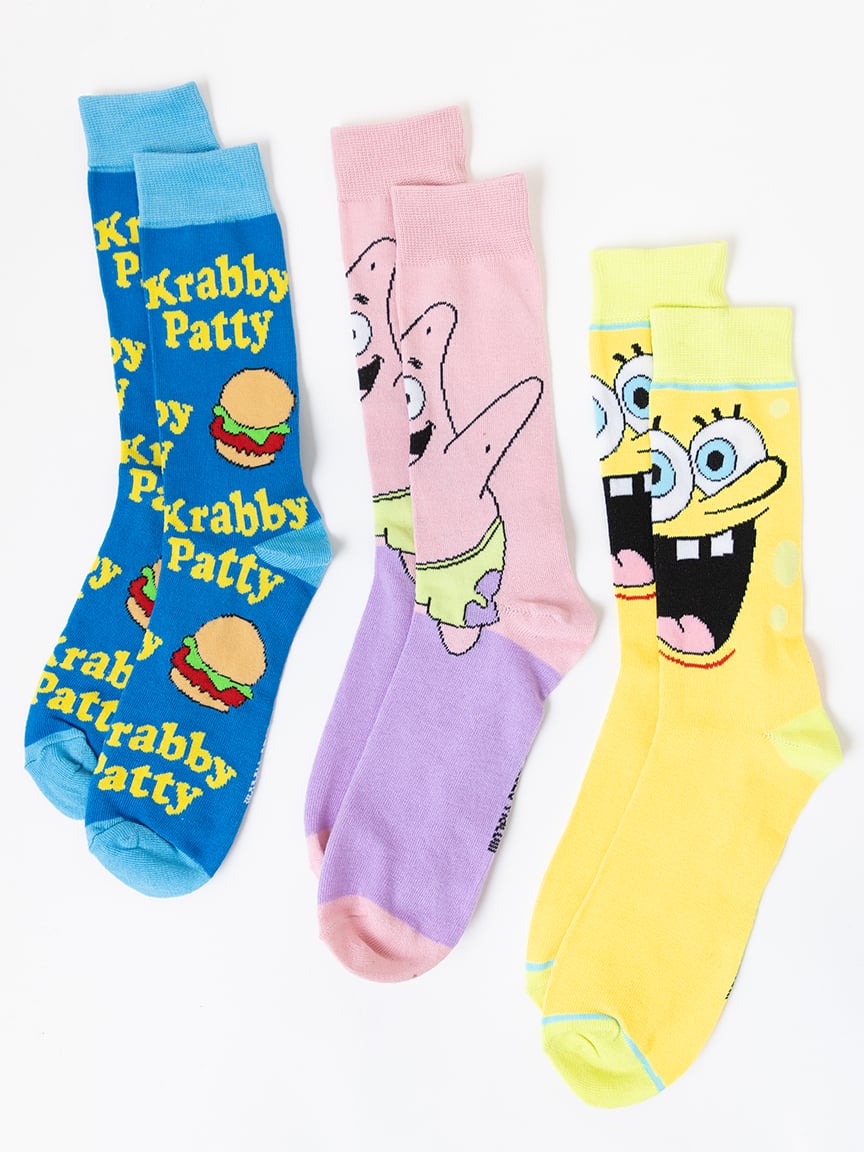Men's Sponge Bob Socks