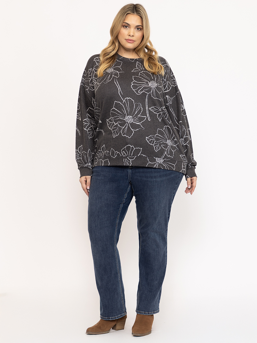 Women's Floral Print Top