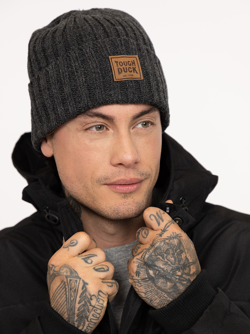 Men's Wool Rib Watch Cap