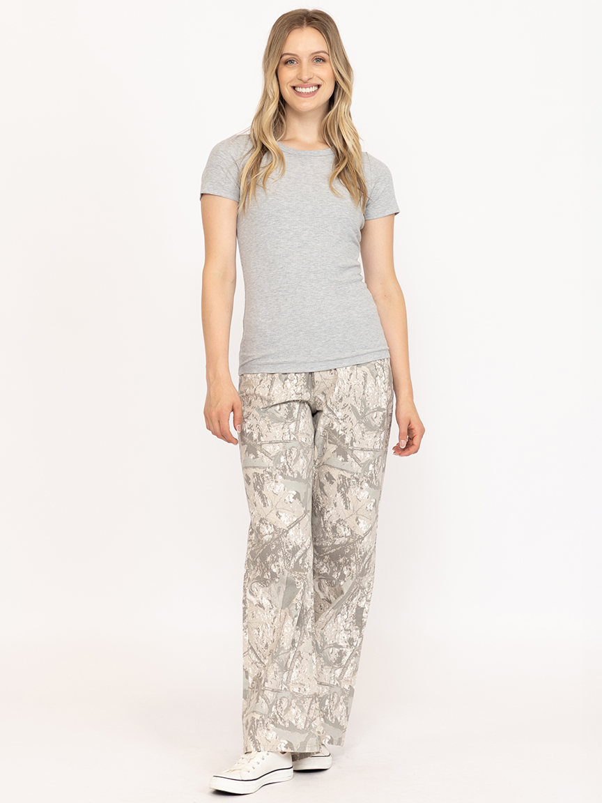 Women's Crew Neck Rib Tee