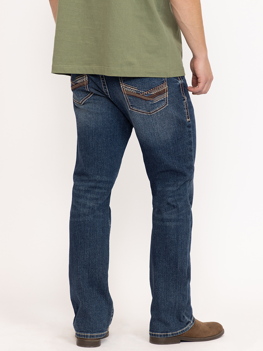 Men's Medium Blue Classic Boot Jeans