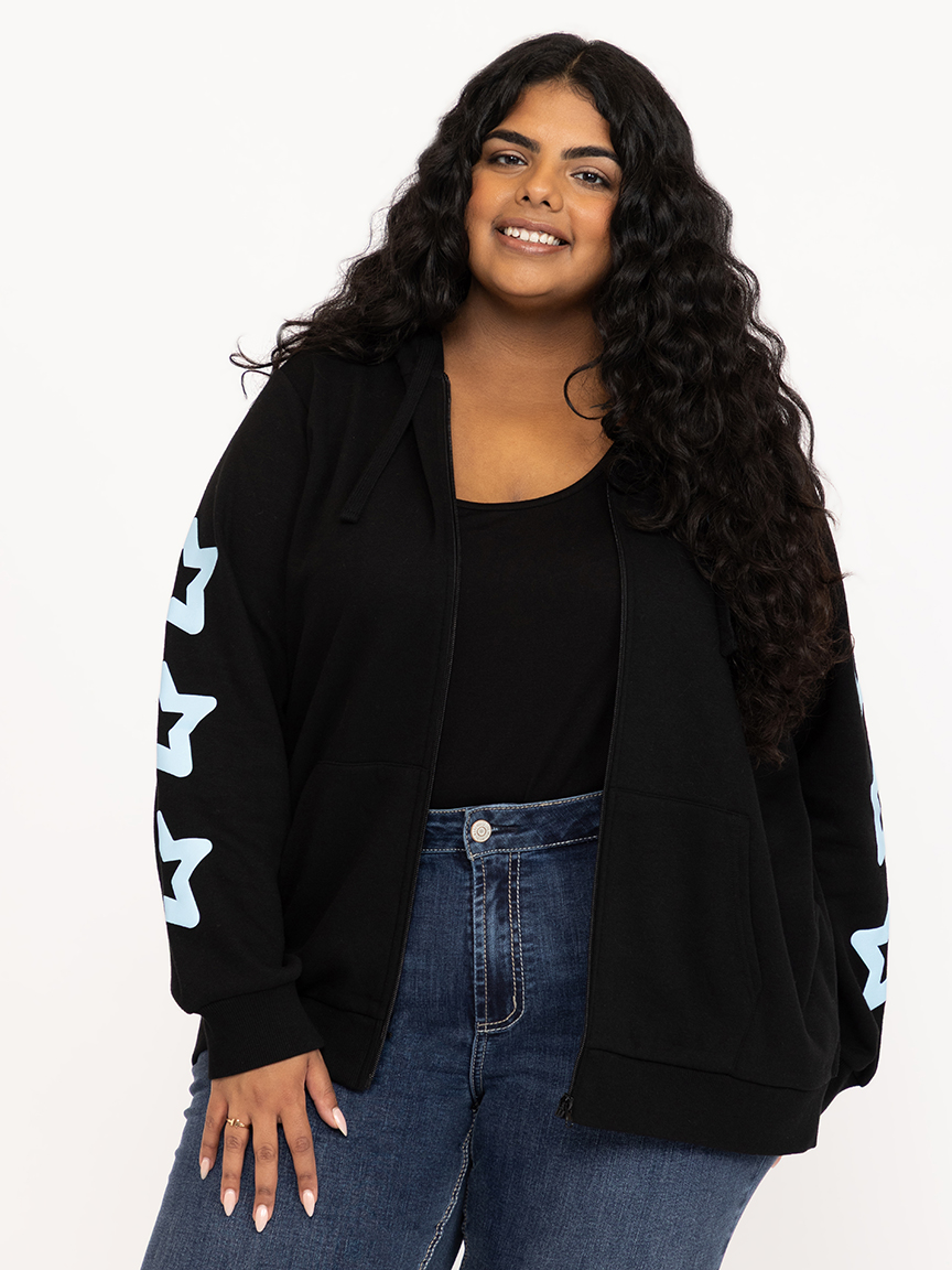 Women's Star Zip Hoodie