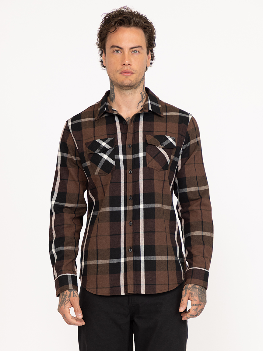 Men's Plaid Flannel Shirt