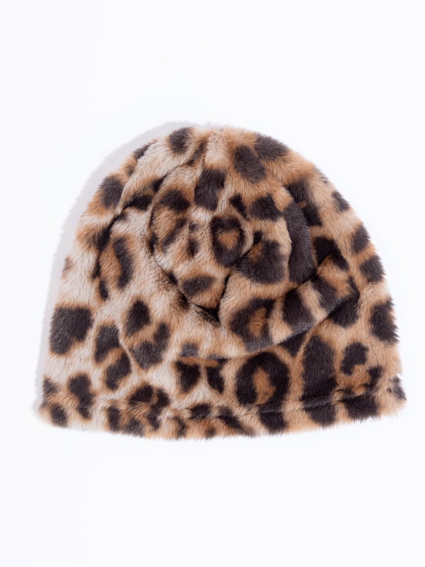Women's Leopard Beanie