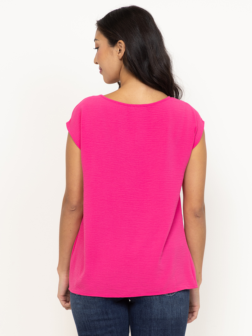 Women's Twist Hem Blouse
