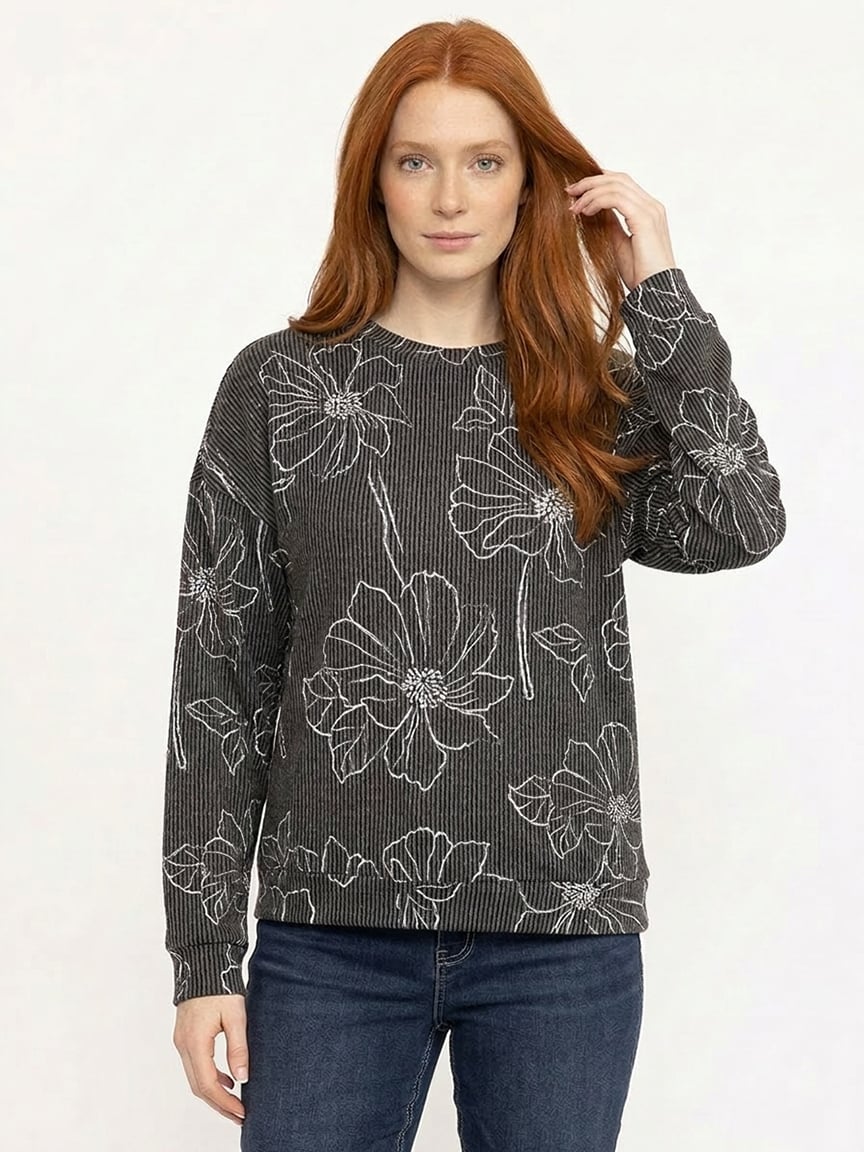 Women's Floral Print Top