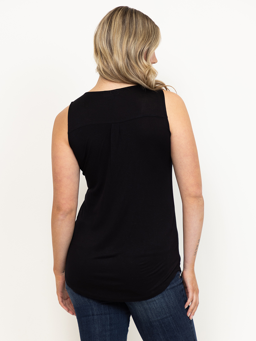 Women's Half Zip Tank Warehouse One